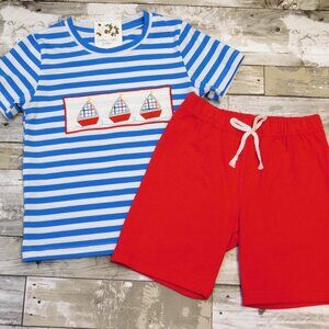 Catch Me Sailing Boy's Outfit Set